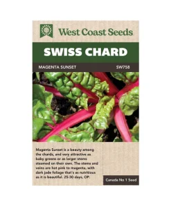 Magenta Sunset Swiss Chard Seeds